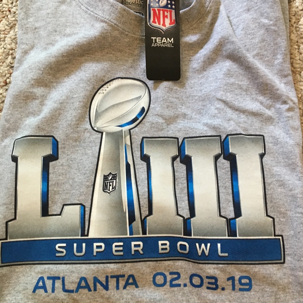 Majestic XL Super Bowl XL t shirt